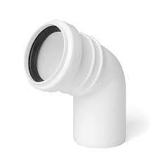 #KOLANO BIAŁE 40/30 PVC