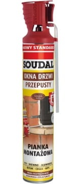 SOUDAL-PIANKA MONT.0.75L(z aplikatorem) GG