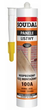 SOUDAL-KLEJ MONTAŻOWY 100A 280ML.