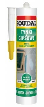 SOUDAL-AKRYL LEKKI SZPACHLOWY 280ML