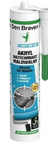 DB-AKRYL NATYCHMIAST MALOW. BIAŁY 300ml