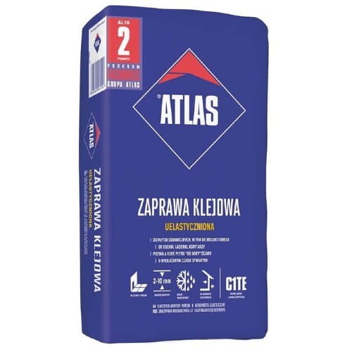 &amp;AT-KLEJ DO PŁYTEK ATLAS -25kg UELASTYCZNIONY