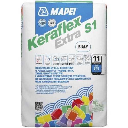 &amp;M-ZAP.KLEJ KERAFLEX EXTRA S1(biały)23 K