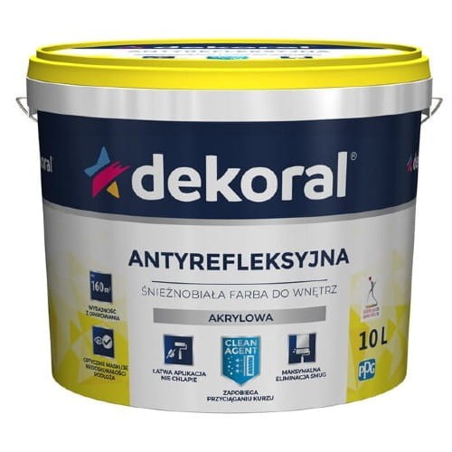 AD-EMUL.POLINAK 10L   BIAŁY DEKORAL antyrefleksyjn