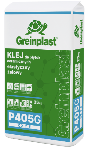 &amp;GREINPLAST KLEJ DO PŁYTEK P405G 25kg (żel)