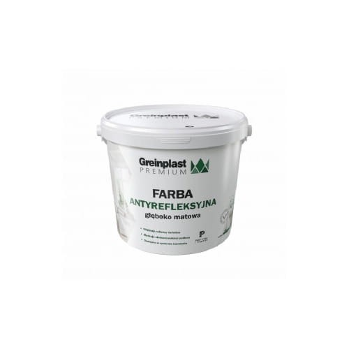 &amp;GREINPLAST FARBA ANTYREFLEKSYJNA  3 litry
