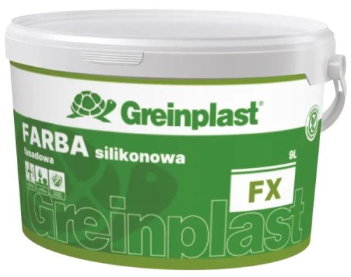 &GREINPLAST FARBA SILIKONOWA FX BIAŁA  5L
